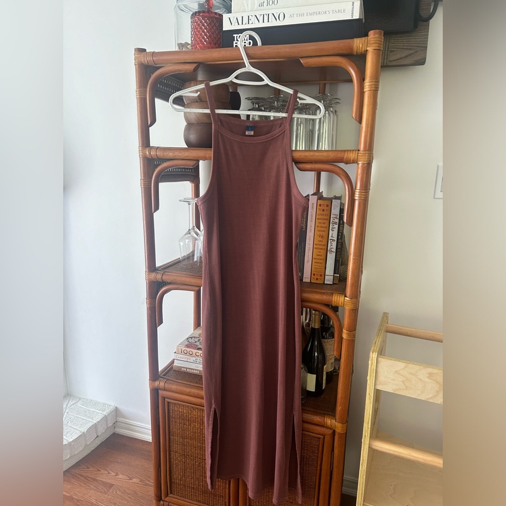 High neck dress